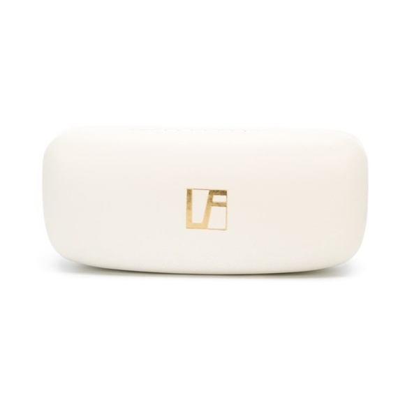 LINDA FARROW GALLERY Shell & Gold Round Sunglasses - Picture 4 of 5